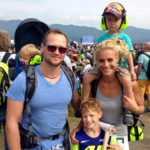 The Puster family from Spielberg enjoying two days at AIRPOWER16. Photo: Bundesheer/Koloman Költringer