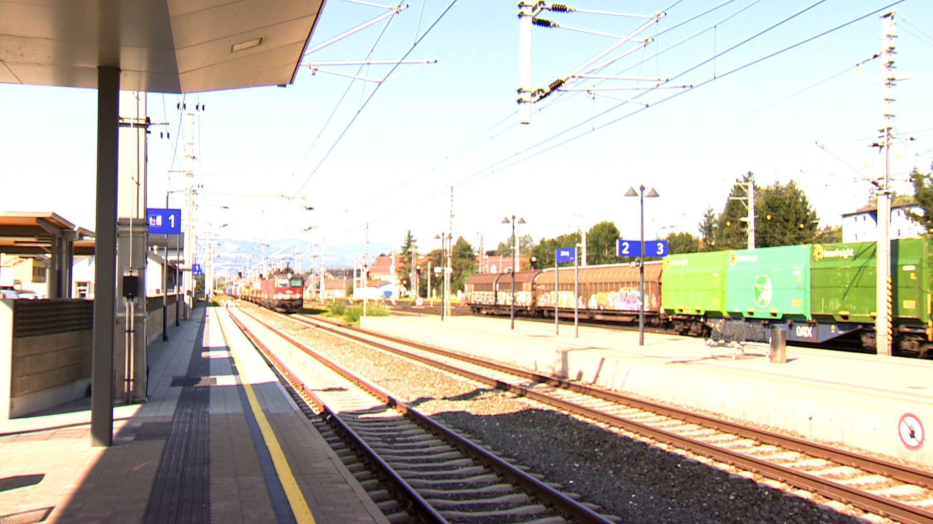 ÖBB verlängern extra Bahnsteig in Zeltweg